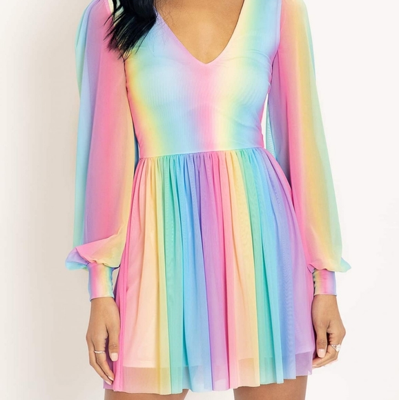 Blackmilk Rainbow Ice Cream Romance Twirl SOLD - Picture 2 of 7